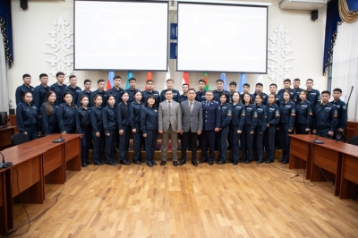 CARICC visited by students of the Almaty Academy of the Ministry of Internal Affairs of the Republic of Kazakhstan