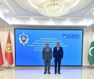 CARICC delegation meeting with SCO RATS Executive Committee