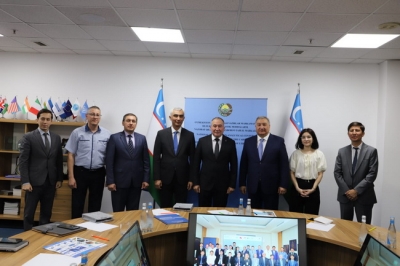 About meeting with leadership of competent authorities of Uzbekistan