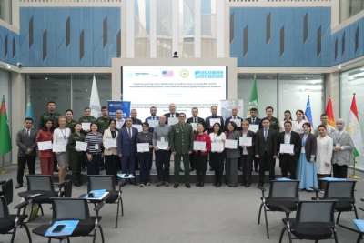 CARICC and UNODC held a regional workshop on detecting synthetic drugs