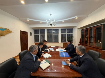 Meeting with Chairman of the State Customs Service of the Kyrgyz Republic