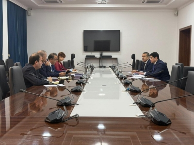 Meeting at the General Prosecutor's Office of the Republic of Tajikistan