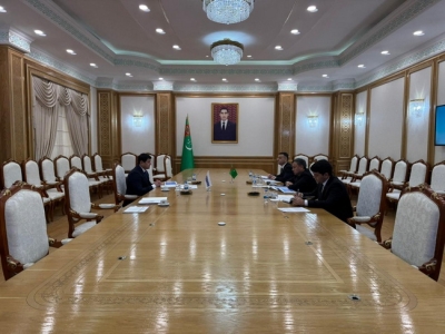 Meeting at the General Prosecutor's Office of Turkmenistan