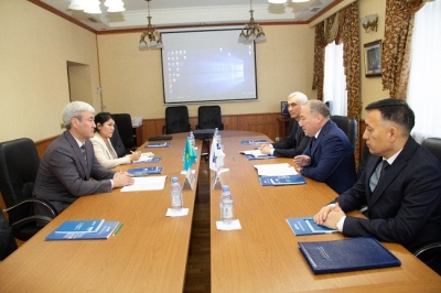 Meeting with Rector of the Law Enforcement Academy under the Prosecutor General's Office of the Republic of Kazakhstan
