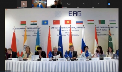 CARICC participated in the 38th EAG Plenary Meeting